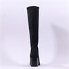 Miss Elastic Memphis Lycra Long Boot - Black